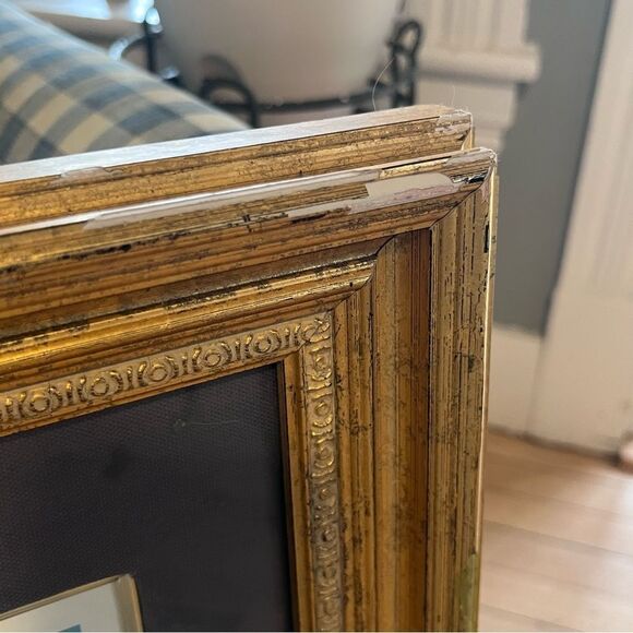 Jane Wooster Scott Pencil Signed Lithograph Custom Framed A Winter Long Ago - Picture 7 of 9